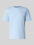 Tom Tailor Regular Fit T-Shirt aus reiner Baumwolle in Hellblau, Größe...