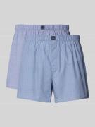 Christian Berg Men Boxershorts mit Label-Patch im 2er-Pack in Royal, G...