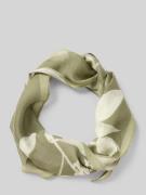 Marc O'Polo Schal aus Baumwoll-Cupro-Mix in Oliv, Größe 1
