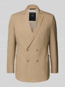 s.Oliver BLACK LABEL Comfort Fit Sakko mit Reverskragen in Camel, Größ...