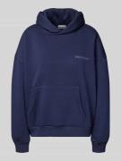 Review Hoodie mit überschnittenen Schultern und Känguru-Tasche in Mari...