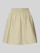 Marc O'Polo Denim Minirock aus Baumwoll-Mix mit elastischem Bund in Sc...