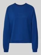 Marc O'Polo Denim Oversized Sweatshirt mit Label-Print in Royal, Größe...