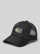 CK Calvin Klein Cap mit Label-Patch in Black, Größe 1