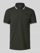 G-Star Raw Slim Fit Poloshirt mit Label-Stitching Modell 'Dunda' in An...