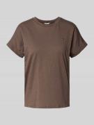Tommy Hilfiger Regular Fit T-Shirt aus reiner Baumwolle in Hellbraun, ...