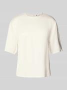 Tommy Hilfiger Relaxed Fit Bluse aus Satin in Weiss, Größe 36