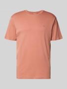 CK Calvin Klein T-Shirt mit Logo-Stitching Modell 'SUPIMA' in Lachs, G...
