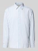 CK Calvin Klein Freizeithemd mit Kentkragen in Bleu, Größe S