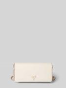 Guess Handtasche mit Schulterriemen und Label-Applikation in Ecru, Grö...