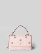 Guess Handtasche mit Steppnähten Modell 'EVERLEE' in Rose, Größe 1