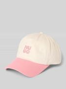 HUGO Basecap mit Label-Stitching Modell 'Asya' in Pink, Größe 1