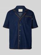 BLKVIS Relaxed Fit Jeanshemd mit Brusttasche in Jeansblau, Größe L