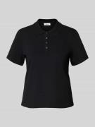 s.Oliver RED LABEL Regular Fit Poloshirt aus Baumwoll-Mix in BLACK, Gr...