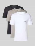 BOSS Regular Fit T-Shirt aus reiner Baumwolle in Hellgrau, Größe L