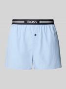BOSS Regular Fit Boxershorts aus reiner Baumwolle im 3er-Pack in Dunke...