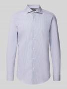 BOSS Slim Fit Businesshemd aus reiner Baumwolle in Marine, Größe 43