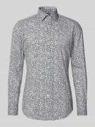 BOSS Slim Fit Hemd aus Baumwoll-Mix in Gruen, Größe 38