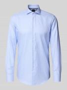 BOSS Slim Fit Businesshemd aus reiner Baumwolle in Bleu, Größe 42
