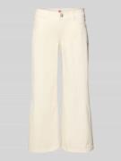 Buena Vista Wide Leg Hose im 5-Pocket-Design Modell 'ITALY' in Offwhit...