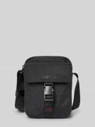 HUGO Handtasche mit Label-Detail Modell 'Marsel' in Black, Größe 1