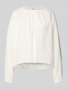 Drykorn Blusenshirt mit Raffungen Modell 'SEETHA' in Offwhite, Größe 3...