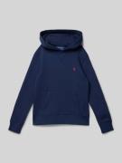 Polo Ralph Lauren Teens Hoodie mit Logo-Stitching in Blau Melange, Grö...