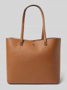 Lauren Ralph Lauren Tote Bag aus Leder mit Label-Applikation Modell 'K...