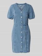 Vero Moda Regular Fit Jeanskleid aus Baumwoll-Viskose-Mix Modell 'JANE...