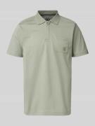 Lerros Regular Fit Poloshirt mit Brusttasche in Lind, Größe L