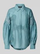 Copenhagen Muse Bluse mit verdeckter Knopfleiste Modell 'MOLLY' in Pet...