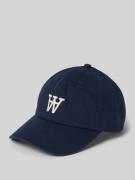 Wood Wood Basecap mit Logo-Stitching Modell 'Eli' in Dunkelblau, Größe...