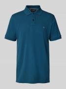 Christian Berg Men Regular Fit Poloshirt mit Logo-Stitching in Petrol,...