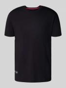 Alpha Industries T-Shirt mit Label-Details und Rundhalsausschnitt in B...