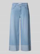 MAC Cropped Jeans mit weitem Bein Modell 'NEVADA' in Hellblau, Größe 3...
