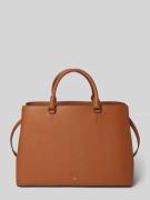 Lauren Ralph Lauren Lederhandtasche mit Label-Print Modell 'HANNA' in ...