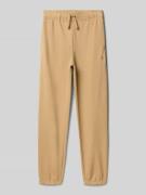 Polo Ralph Lauren Teens Stoffhose mit elastischem Bund in Beige, Größe...