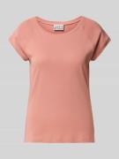 JAKE*S STUDIO WOMAN T-Shirt mit geripptem Rundhalsausschnitt in Altros...