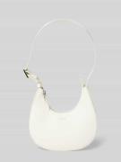 HUGO Handtasche mit Label-Detail in Ecru, Größe 1