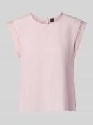 BOSS Orange Regular Fit Blusentop aus Cupro-Viskose-Mix Modell 'IRNETT...