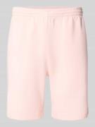 Lacoste Regular Fit Sweatshorts aus Baumwoll-Mix in Rosa, Größe L