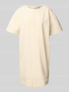JAKE*S STUDIO WOMAN Minikleid mit Rundhalsausschnitt in Offwhite, Größ...