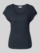 Marc O'Polo Regular Fit Pullover aus Baumwoll-Mix in Marine, Größe M