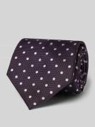 JOOP! Collection Seidenkrawatte mit Strukturmuster in Purple, Größe 1