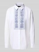 Lauren Ralph Lauren Relaxed Fit Hemdbluse aus reiner Baumwolle Modell ...