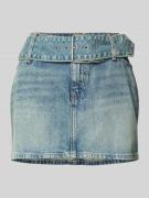 Hugo Blue Jeansrock mit Gürtel Modell 'Gamini' in Jeansblau, Größe XS
