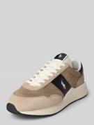 Polo Ralph Lauren Sneaker aus Leder-Mix mit Logo-Stitching Modell 'Tra...