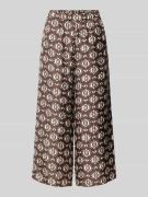 Weekend Max Mara Stoffhose aus reiner Seide Modell 'TORTONA' in Dunkel...