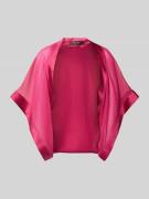 Vera Mont Semitransparente Cocktailjacke aus fließendem Stoff in Kirsc...