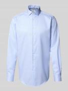 Christian Berg Men Regular Fit Businesshemd aus reiner Baumwolle mit e...